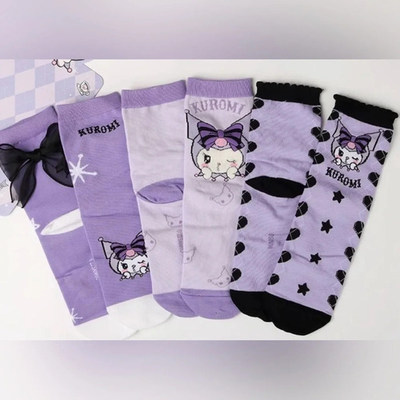 Sanrio Kuromi Socks Set - Picture 6 of 6